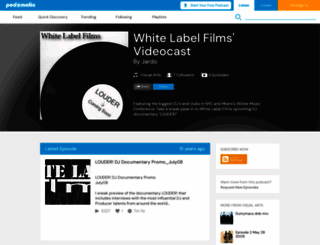 whitelabelfilms.podomatic.com screenshot