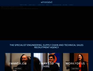 whitelabelrecruitment.co.uk screenshot