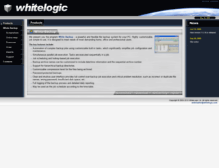 whitelogic.com screenshot