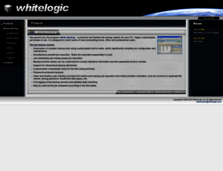 whitelogic.com screenshot