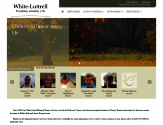 whiteluttrell.com screenshot