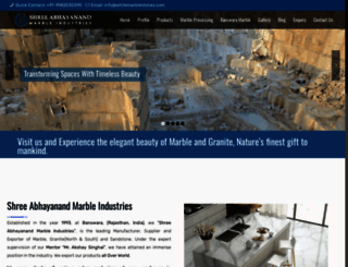 whitemarblestones.com screenshot