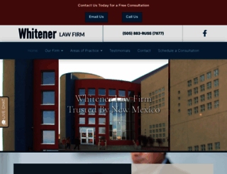 whitenerlaw.com screenshot