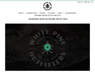 whitepine-outfitters.com screenshot