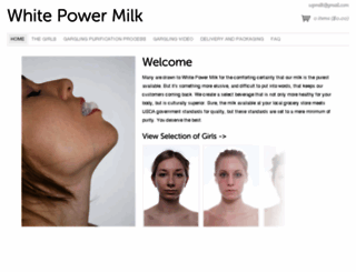 whitepowermilk.com screenshot