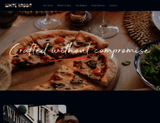 whiterabbitpizza.co.uk screenshot