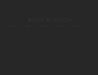 whiteretouch.com screenshot