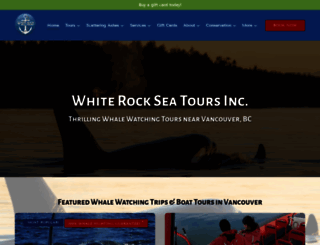 whiterockseatours.com screenshot