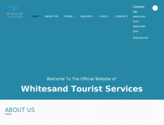 whitesandtouristservicesph.com screenshot