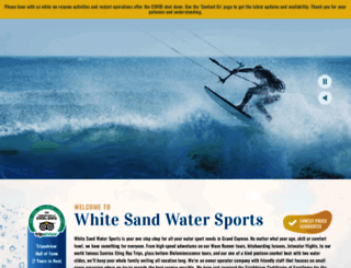 whitesandwatersports.com screenshot