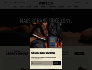 whitesboots.com screenshot