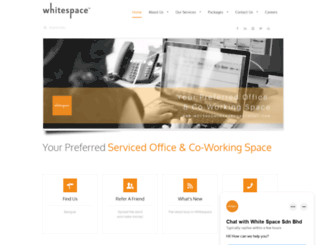whitespaceinternational.com screenshot
