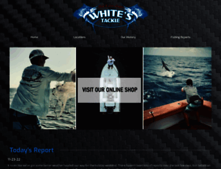 whitestackle.com screenshot