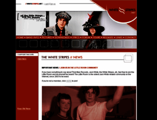 whitestripes.net screenshot
