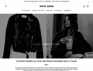 whitesuede.com screenshot