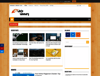 whitesummary.com screenshot