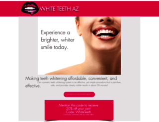 whiteteethaz.com screenshot