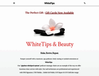 whitetips.weebly.com screenshot