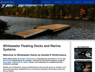 whitewaterdocks.com screenshot