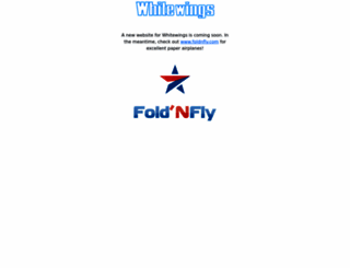 whitewings.com screenshot