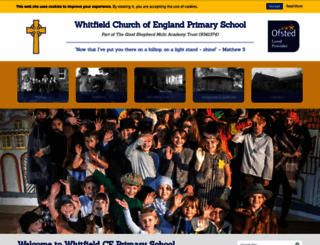 whitfieldprimary.uk screenshot