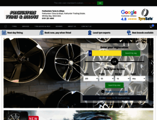 whitleybaytyres.co.uk screenshot