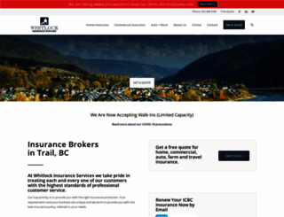 whitlockinsurance.com screenshot