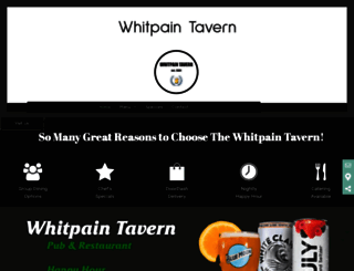 whitpaintavern.com screenshot