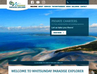 whitsundayparadiseexplorer.com screenshot
