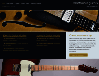whittemoreguitars.com screenshot