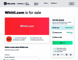 whittl.com screenshot
