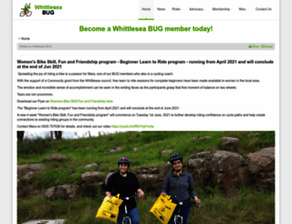 whittleseabug.org.au screenshot
