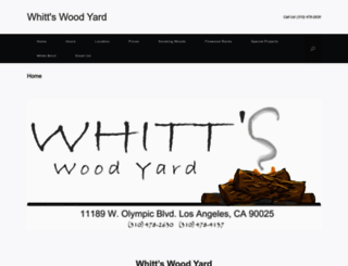 whittswoodyard.com screenshot