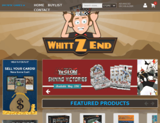 whittzend.crystalcommerce.com screenshot