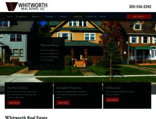 whitworthre.com screenshot