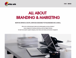 whizzarts.com screenshot