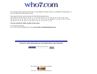 who7.com screenshot