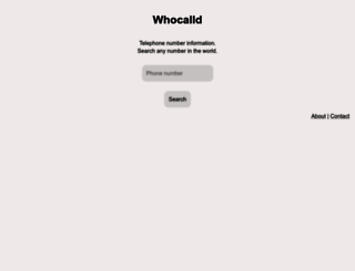 whocalld.com screenshot