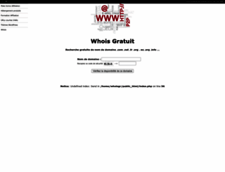 whois-gratuit.com screenshot