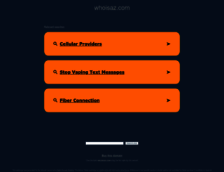 whoisaz.com screenshot