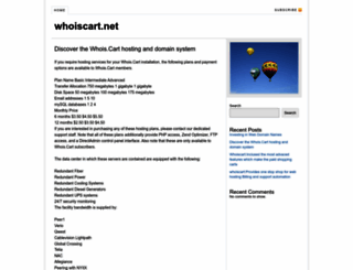 whoiscart.net screenshot