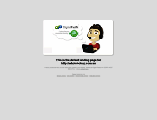 whoislookup.com.au screenshot