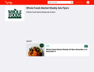 wholefoodsmarket.flyerify.com screenshot