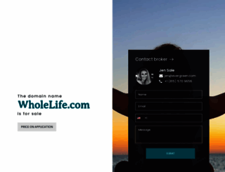 wholelife.com screenshot