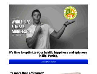 wholelifefitnessmanifesto.com screenshot