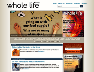 wholelifemagazine.com screenshot