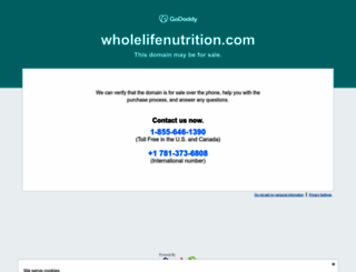 wholelifenutrition.com screenshot