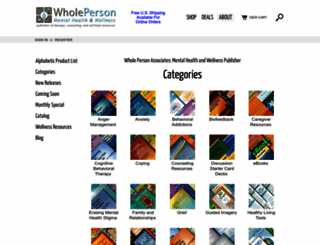 wholeperson.com screenshot