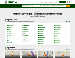 wholesale-alcohol-stores.cmac.ws screenshot