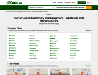 wholesale-construction-machinery-dealers.cmac.ws screenshot